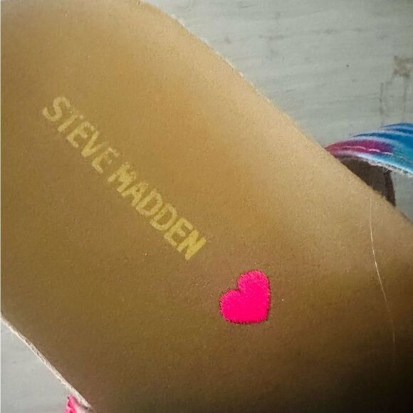 Steve Madden Kimmie, espadrille platform sandals. - Picture 2 of 8